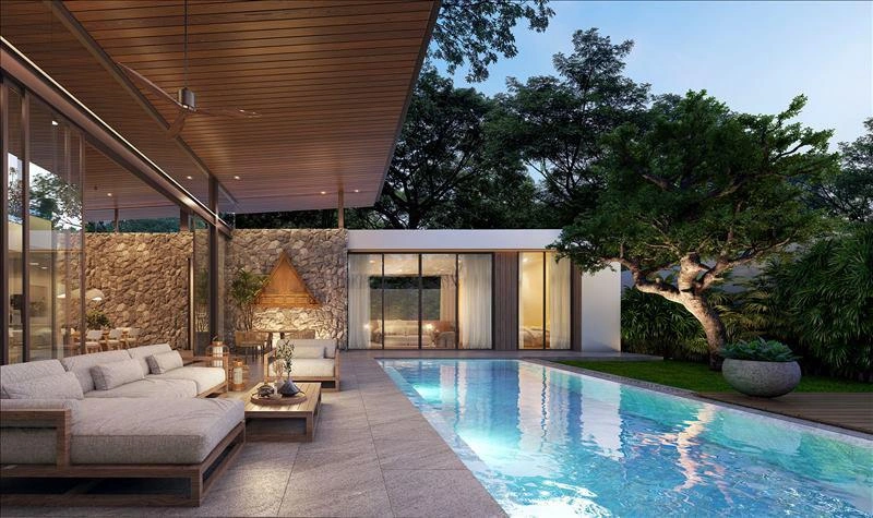 Villas dans un nouveau complexe résidentiel à Phuket, Thaïlande