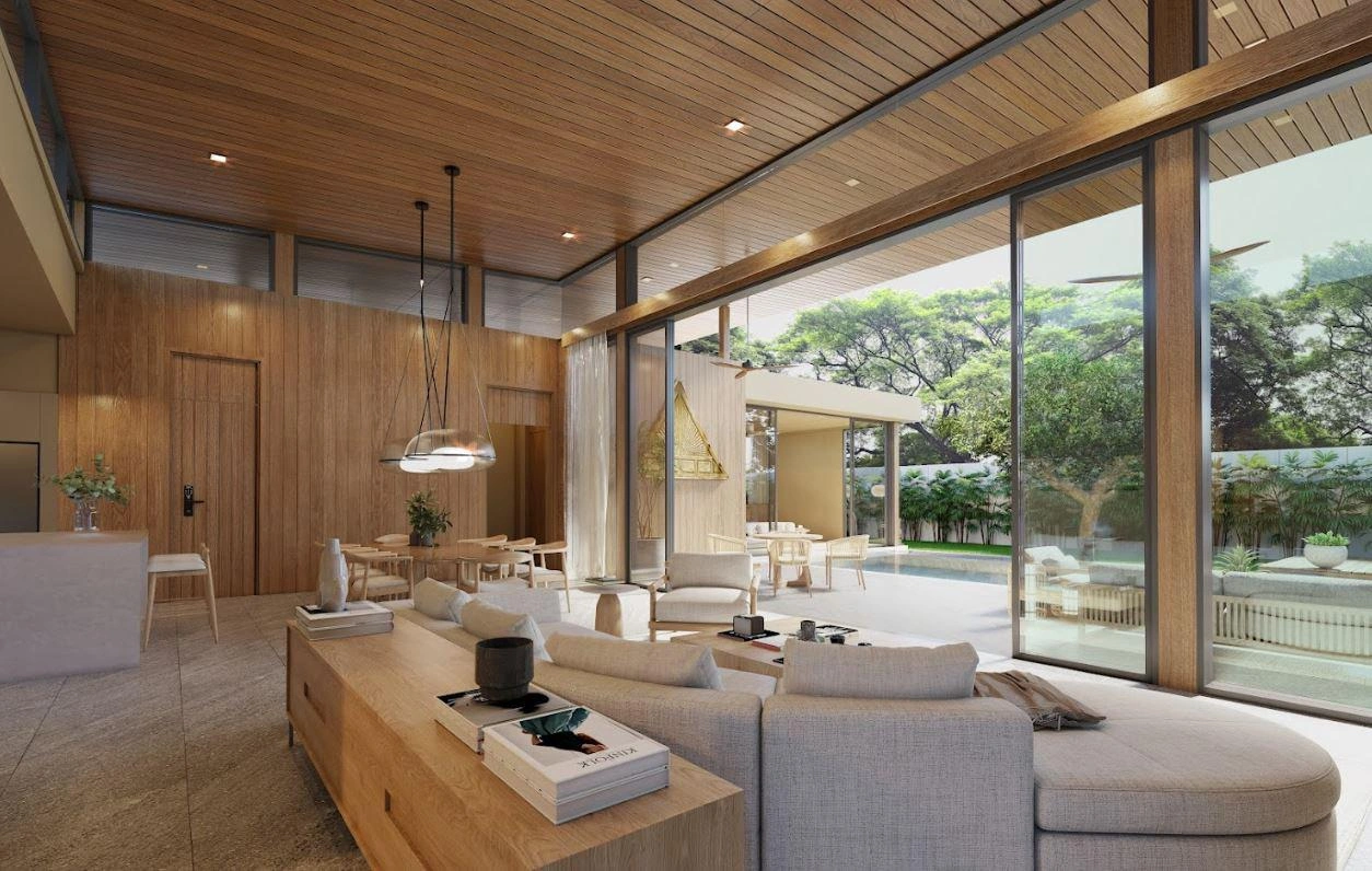 Villas in a new development project in Phuket, Thailand