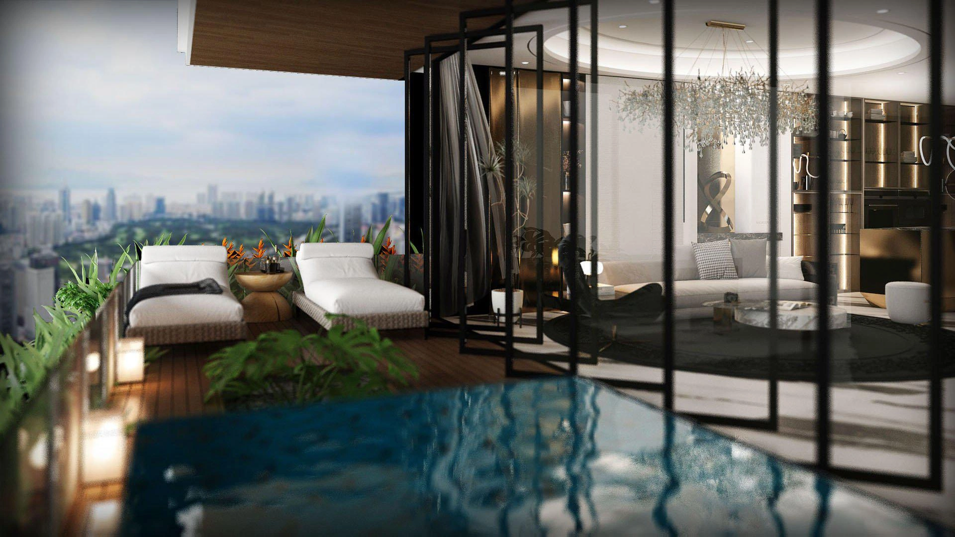 شقق Sky Suites، الإمارات العربية المتحدة، دبي