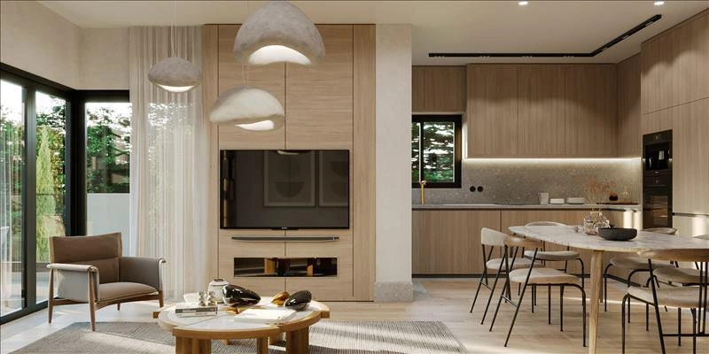 Apartments in a modern residential complex in Aglantzia, Nicosia, Cyprus