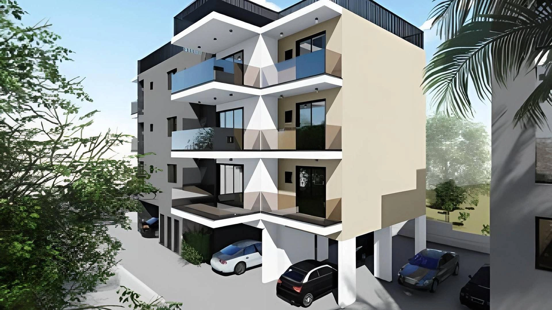 Appartements dans un complexe résidentiel moderne à Nicosie, Chypre
