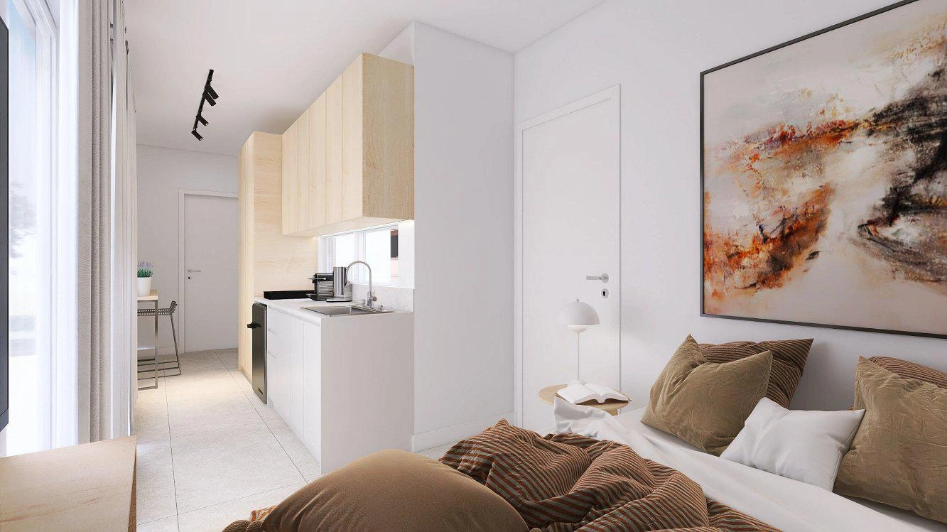 Apartments in a new residential building in Attica, Greece