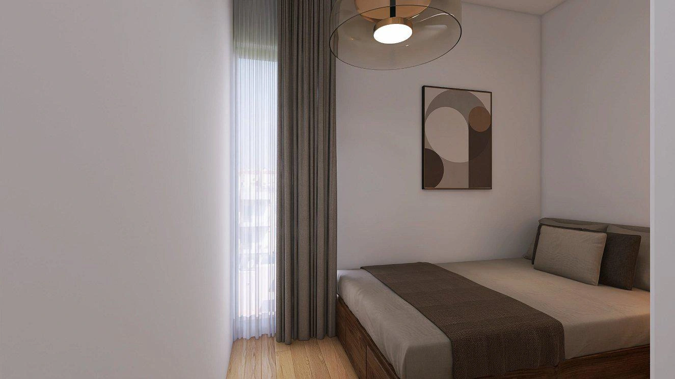 Apartments in a modern residential complex in Attica, Greece