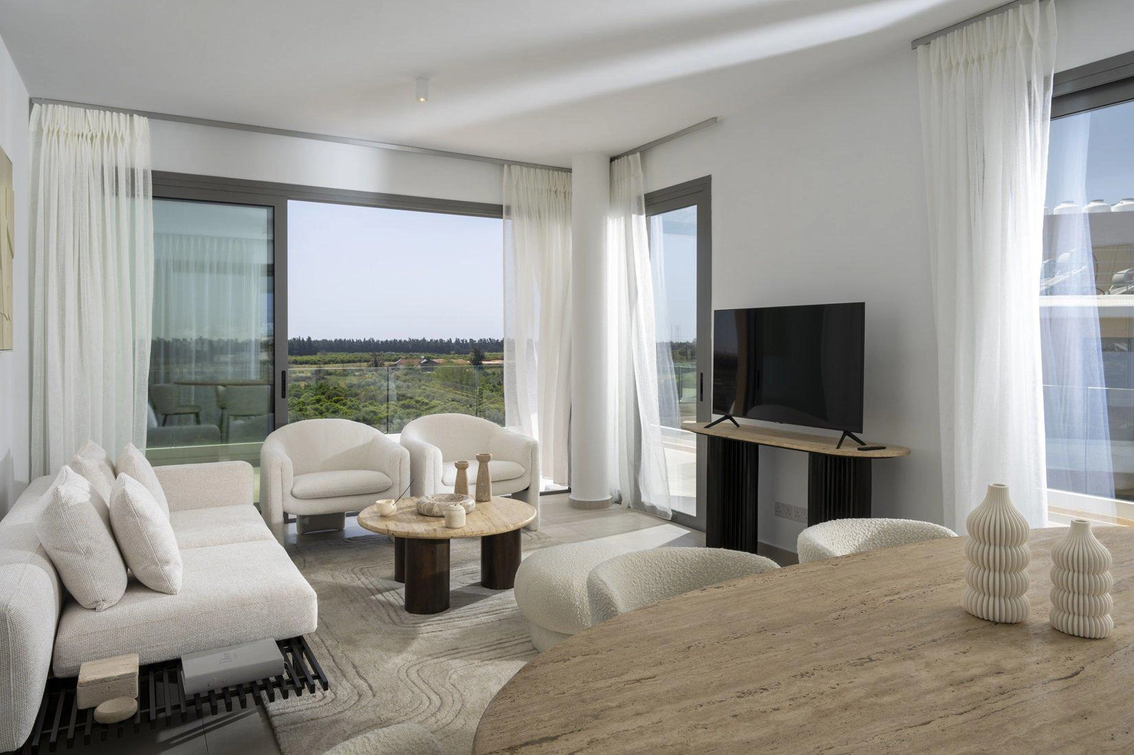 Apartments in a modern residential complex in Limassol, Cyprus