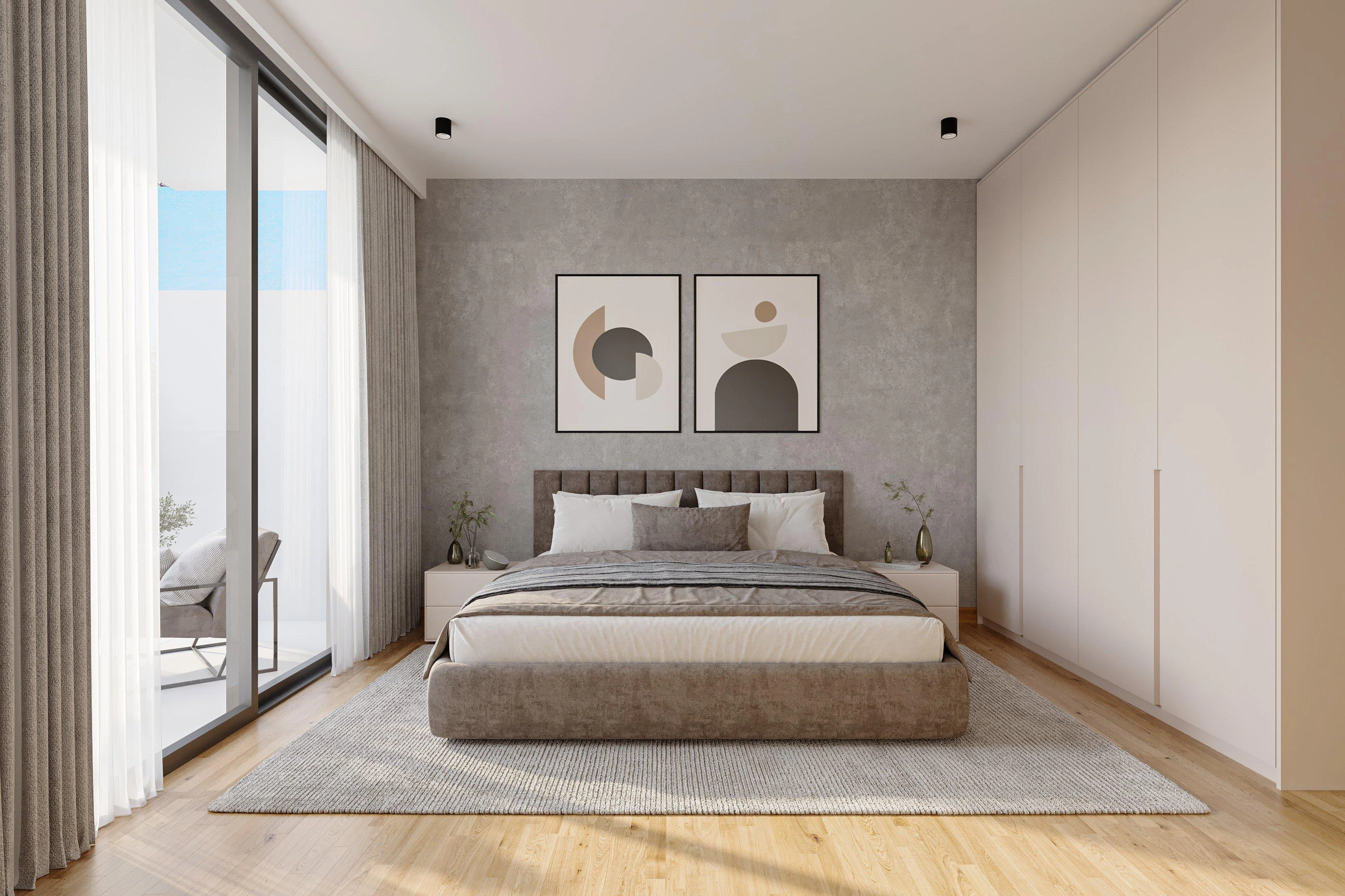 آپارتمانها در یک مجتمع مسکونی جدید در پافوس، قبرس