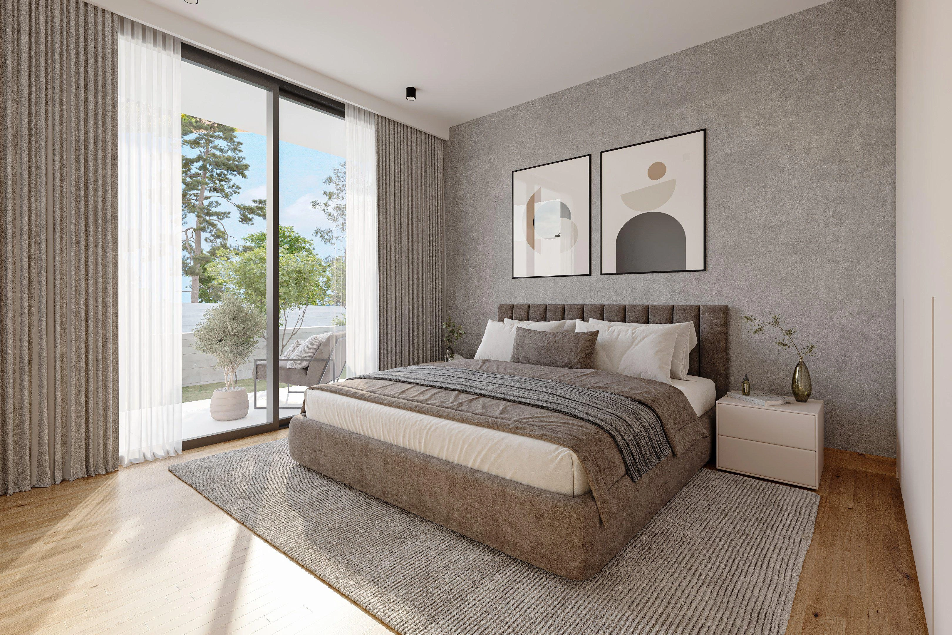 آپارتمانها در یک مجتمع مسکونی جدید در پافوس، قبرس