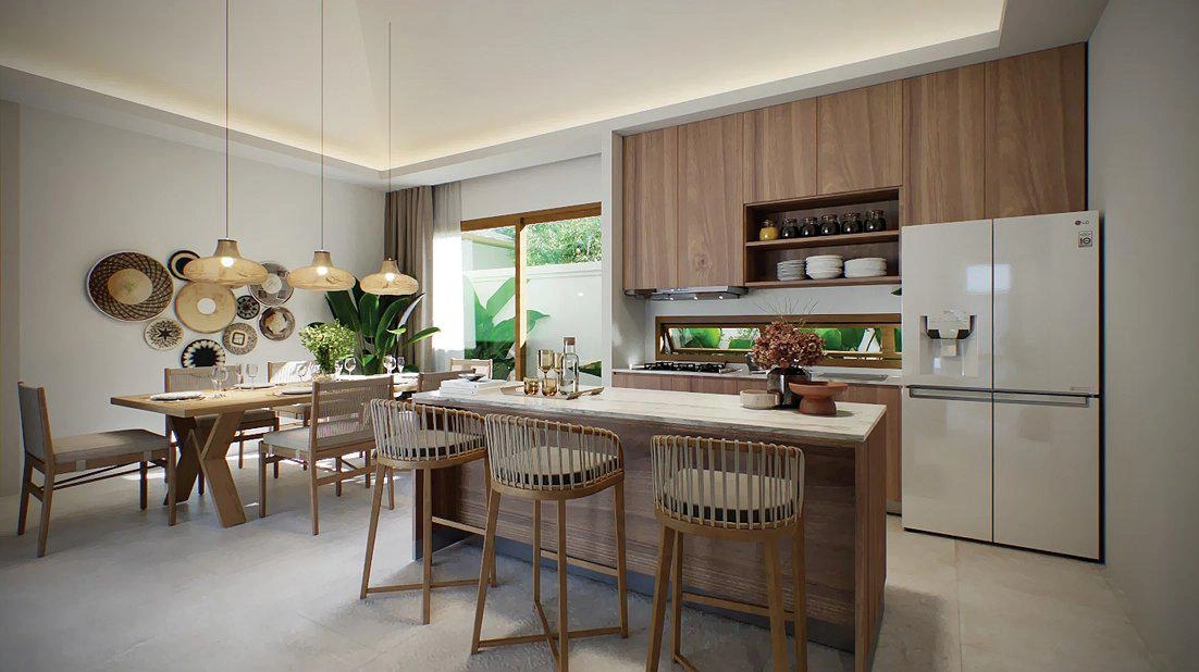 Villas dans un complexe résidentiel près de Nai Yang Beach à Phuket, Thaïlande