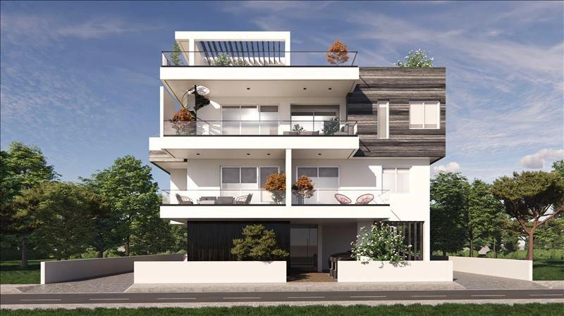 塞浦路斯拉纳卡利瓦迪亚——靠近新海港的新建住宅公寓