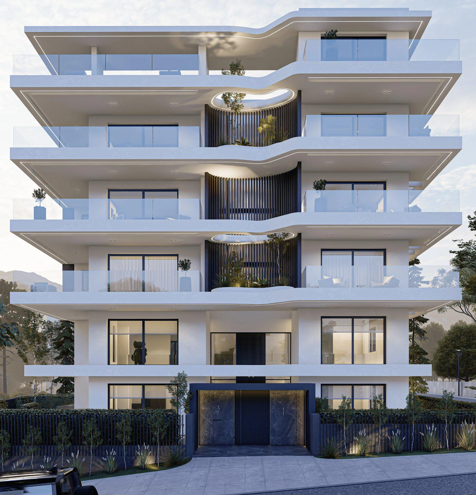 شقق فاخرة في جليفادا، اليونان