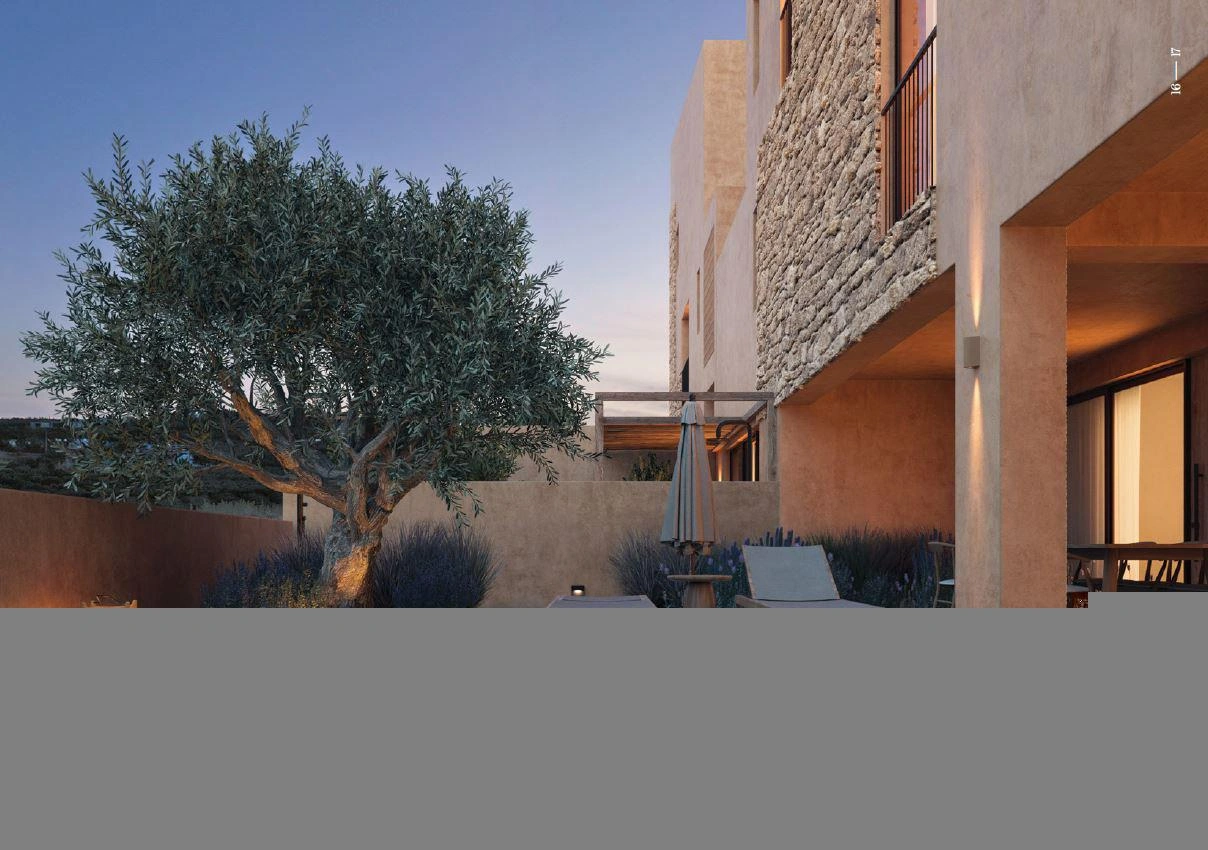 فلل بمسبح في كريت، اليونان