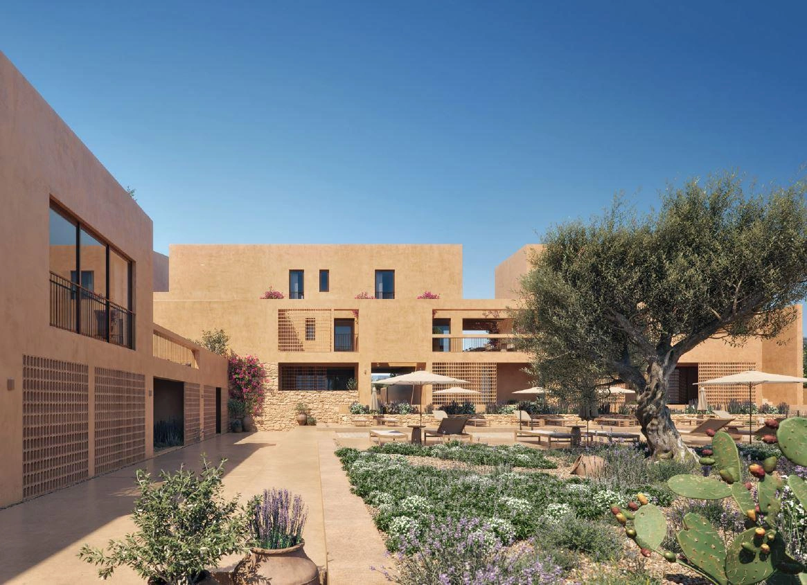 فلل بمسبح في كريت، اليونان