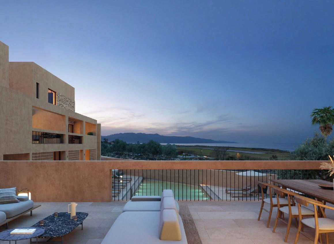 فلل بمسبح في كريت، اليونان