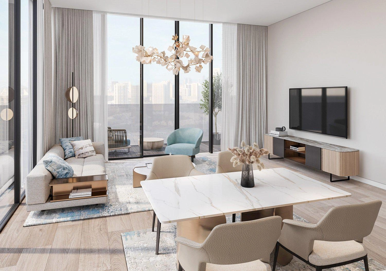 Roma Residences by JRP apartments, Dubai, United Arab Emirates