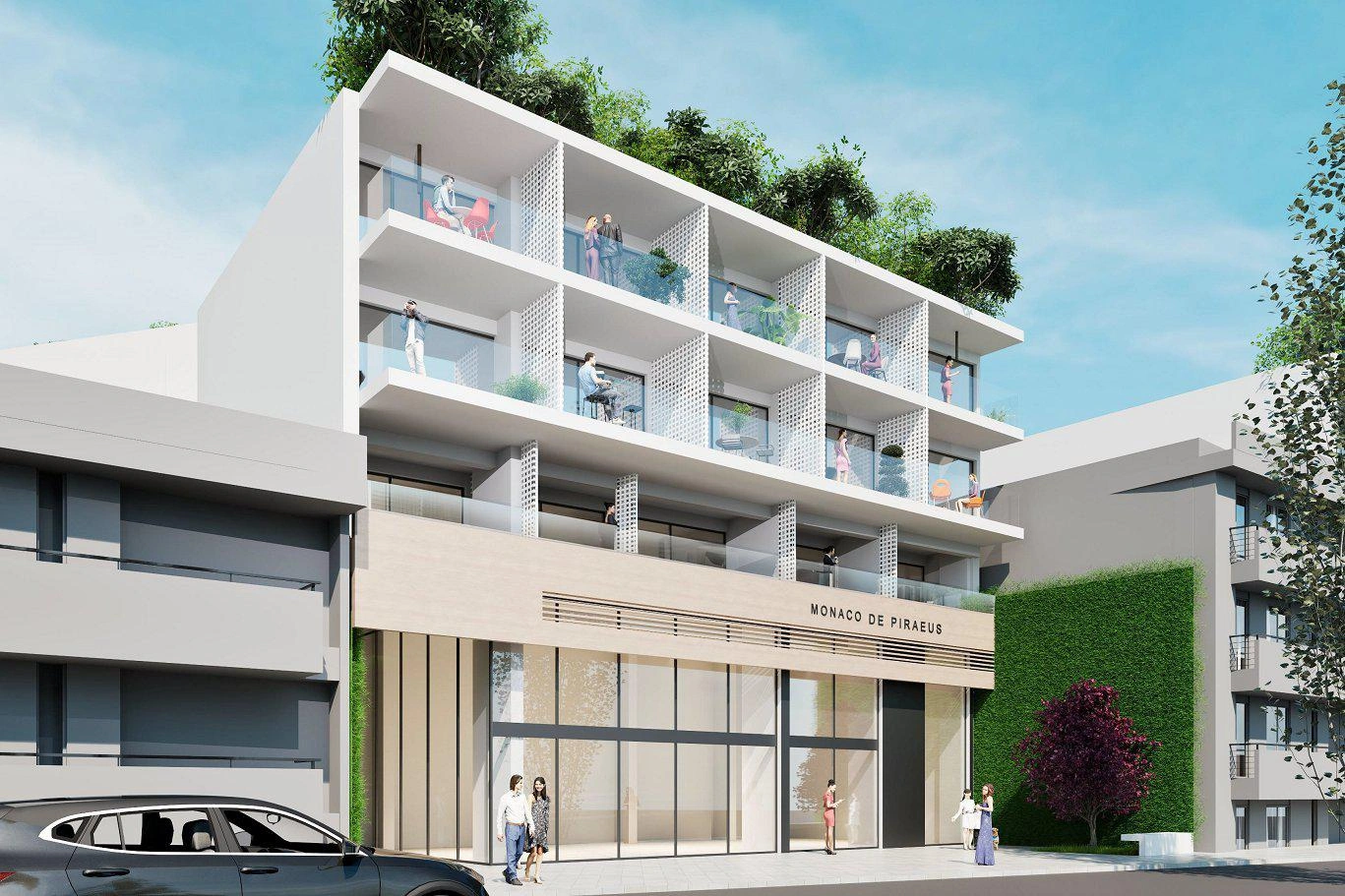 شقق في مجمع سكني حديث في بيرايوس، اليونان