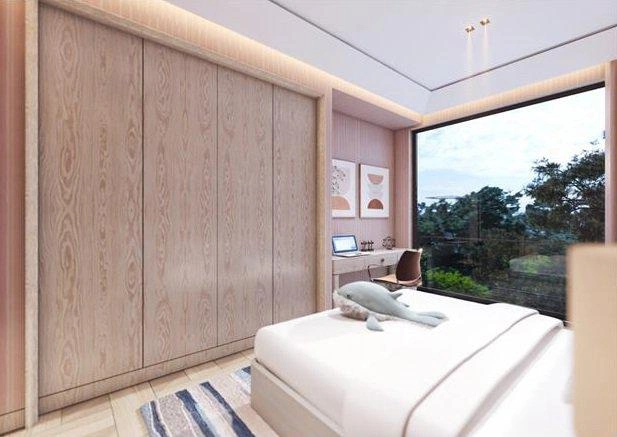 آپارتمانها در یک مجموعه مسکونی مدرن در استانبول، ترکیه