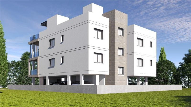 Apartments in a new residential complex in Larnaca, Cyprus