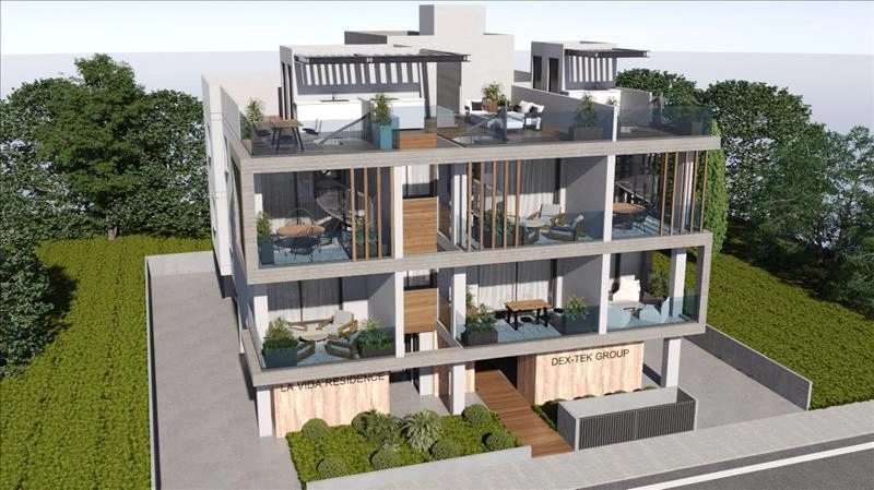 Apartments in a new residential complex in Larnaca, Cyprus