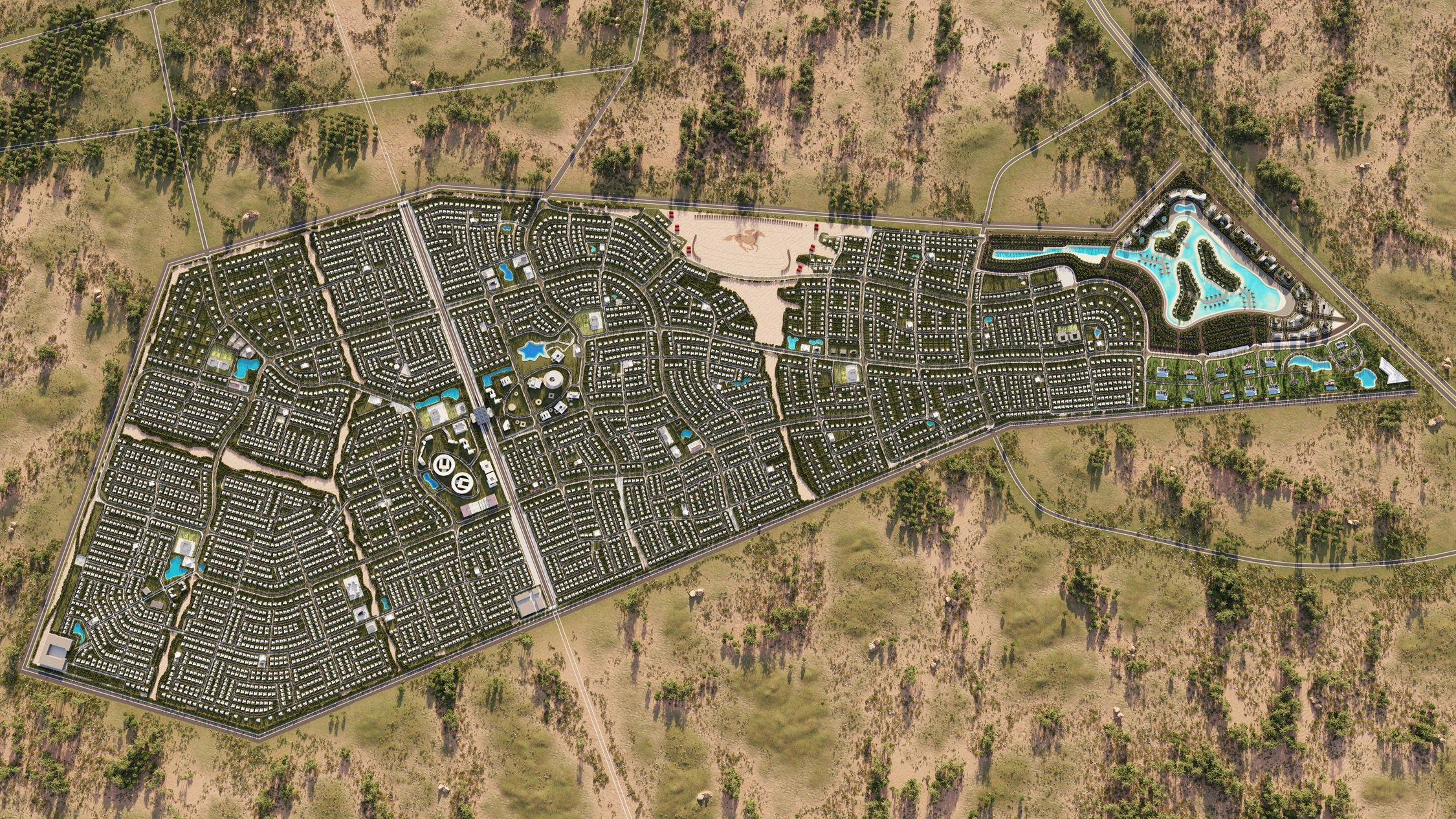 Arabian Hills Estate Villas — Abu Dhabi, United Arab Emirates