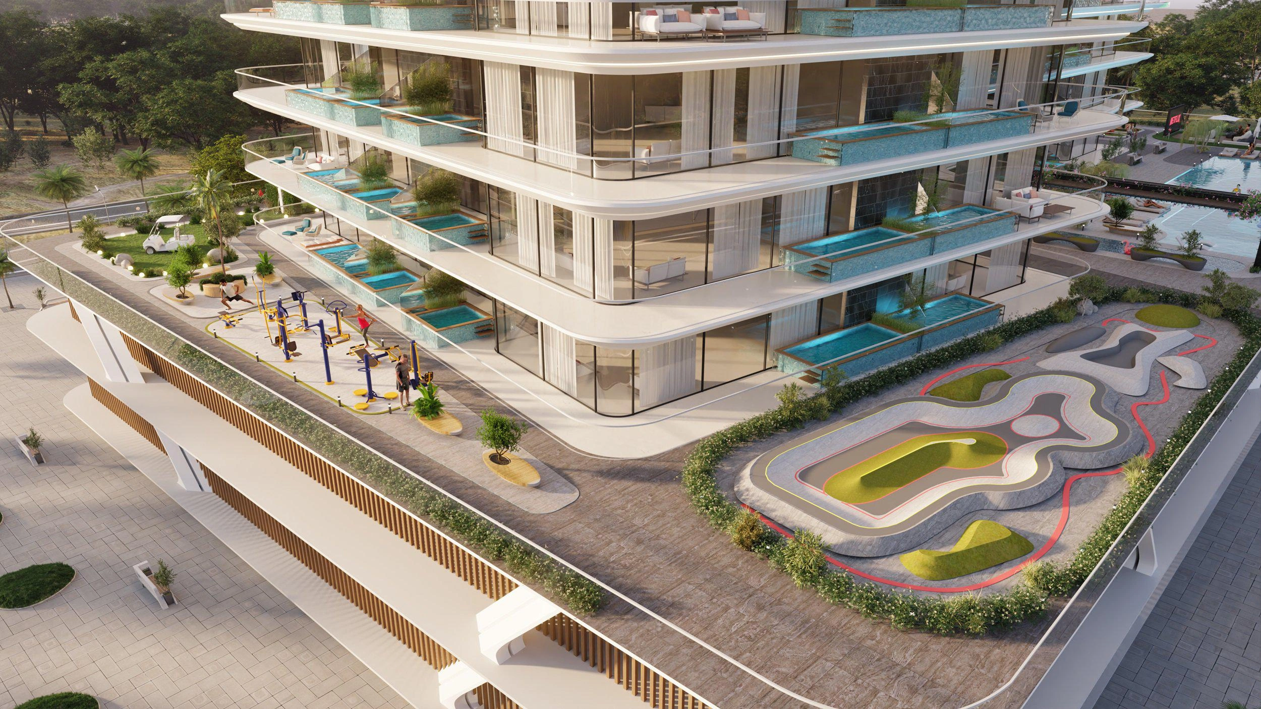 Golf Views Apartments, Dubai, United Arab Emirates