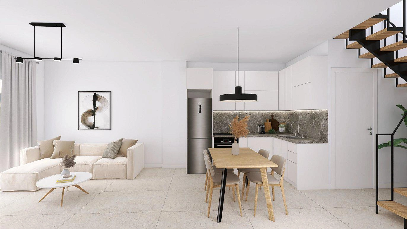 Apartments in a new residential building in Attica, Greece