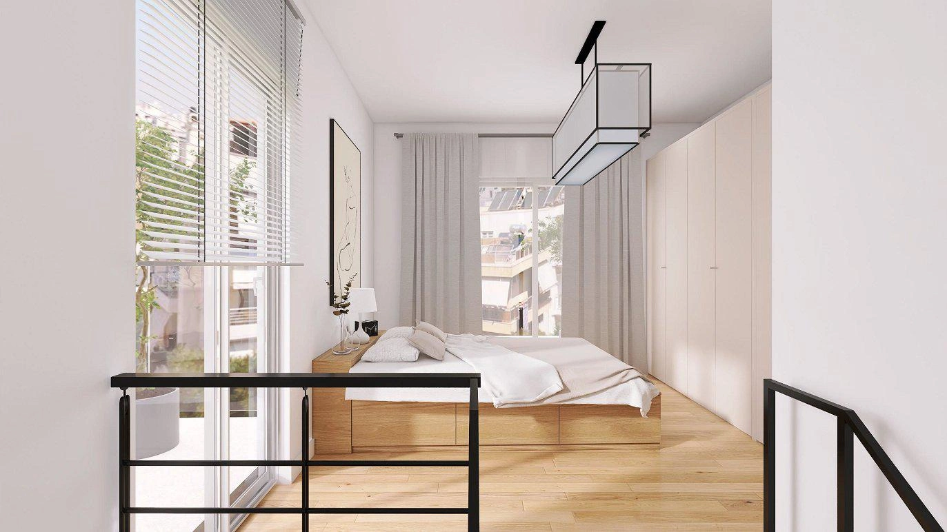 Apartments in a new residential building in Attica, Greece