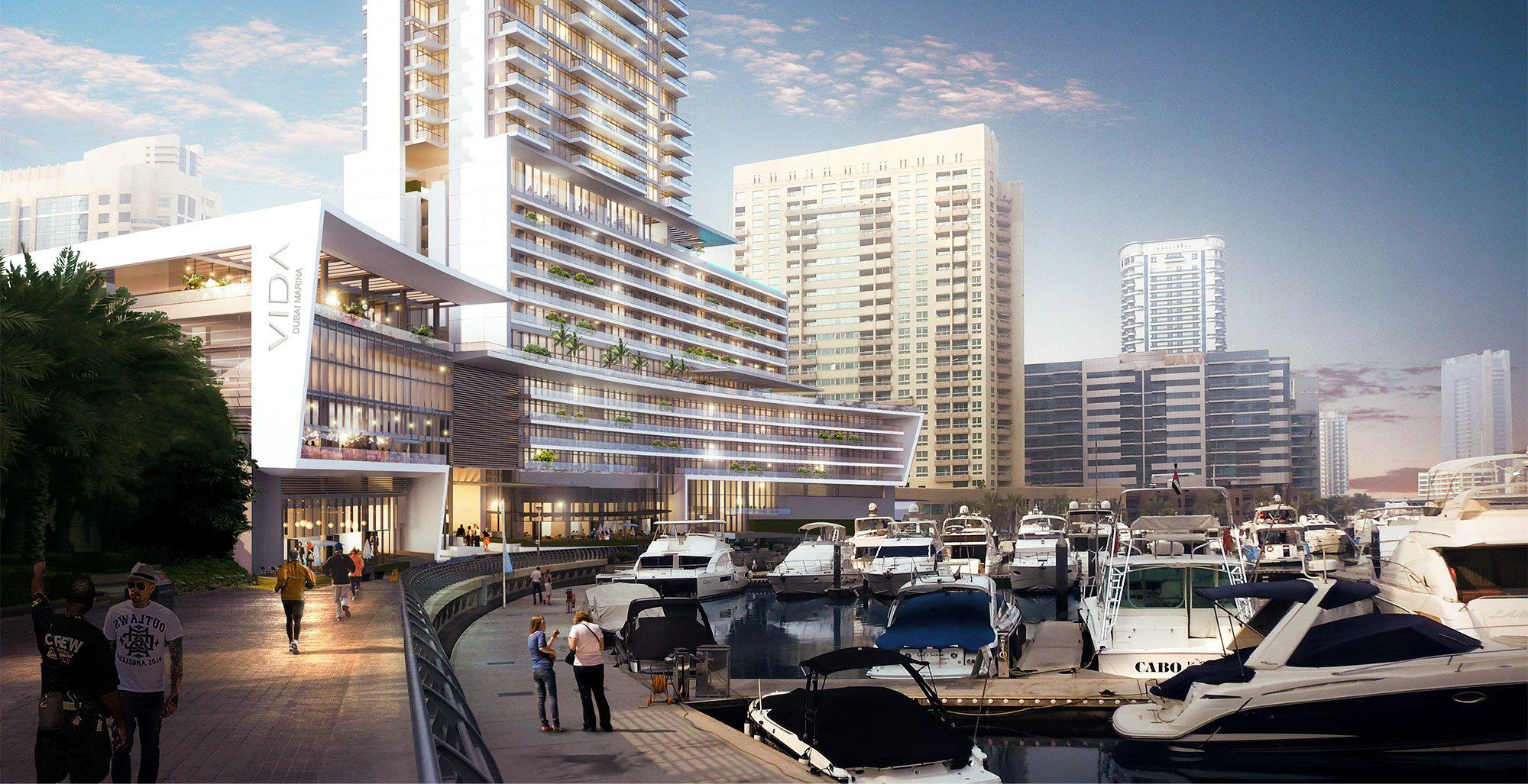位于阿联酋迪拜的 Vida Residences Dubai Marina 公寓