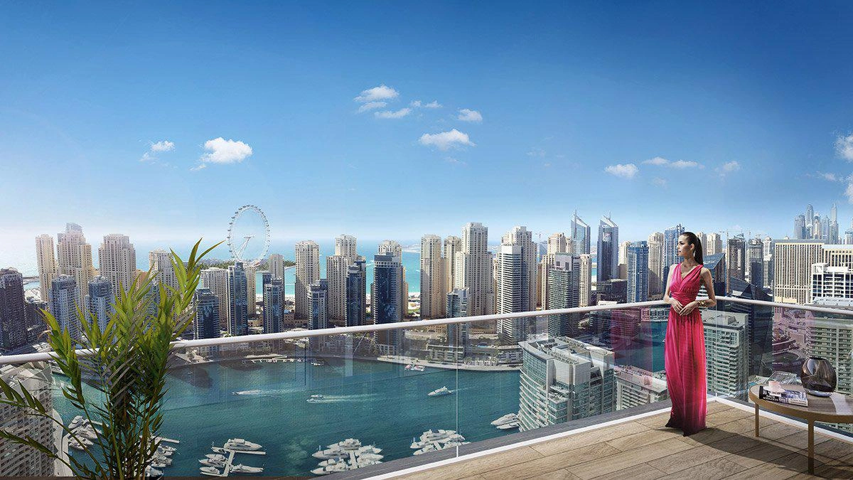 位于阿联酋迪拜的 Vida Residences Dubai Marina 公寓