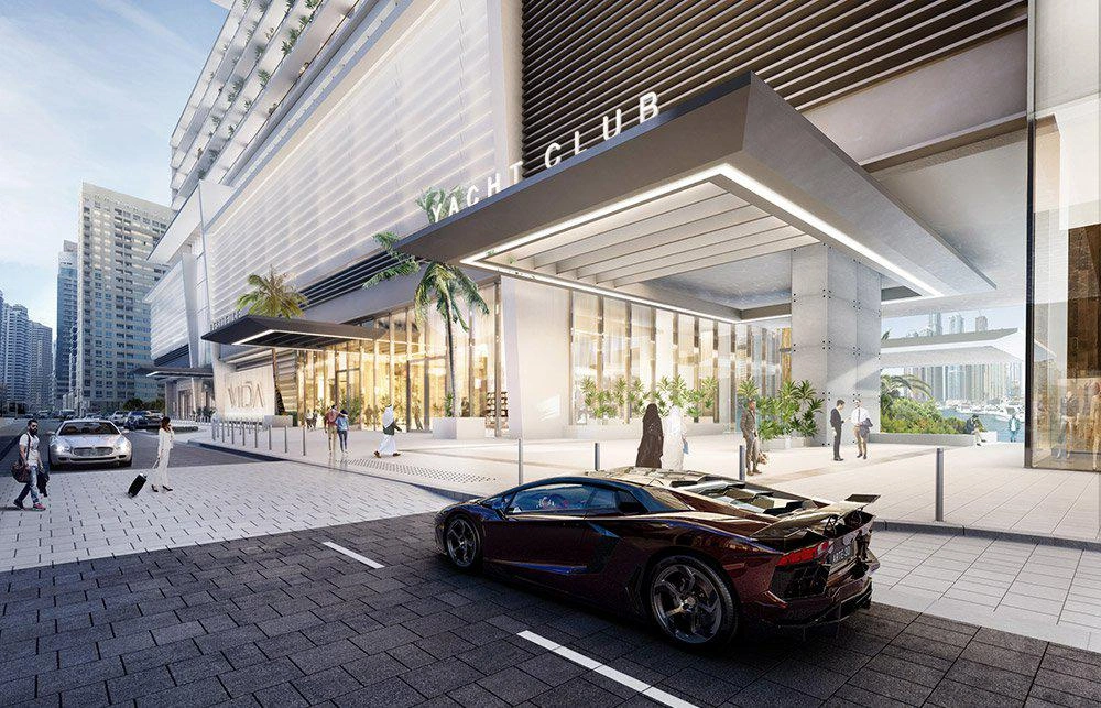 位于阿联酋迪拜的 Vida Residences Dubai Marina 公寓