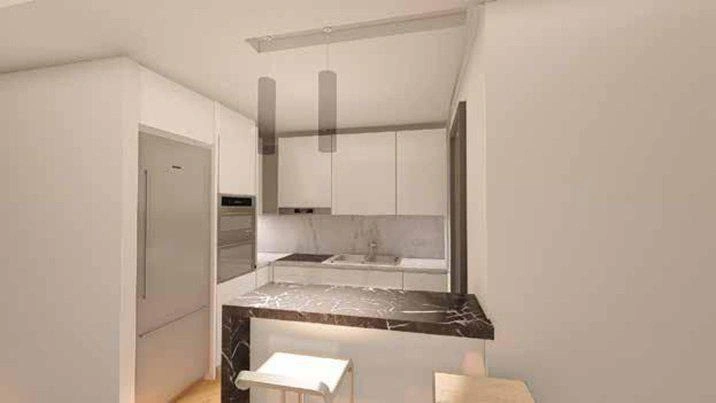 Apartments in a modern residential complex in Attica, Greece