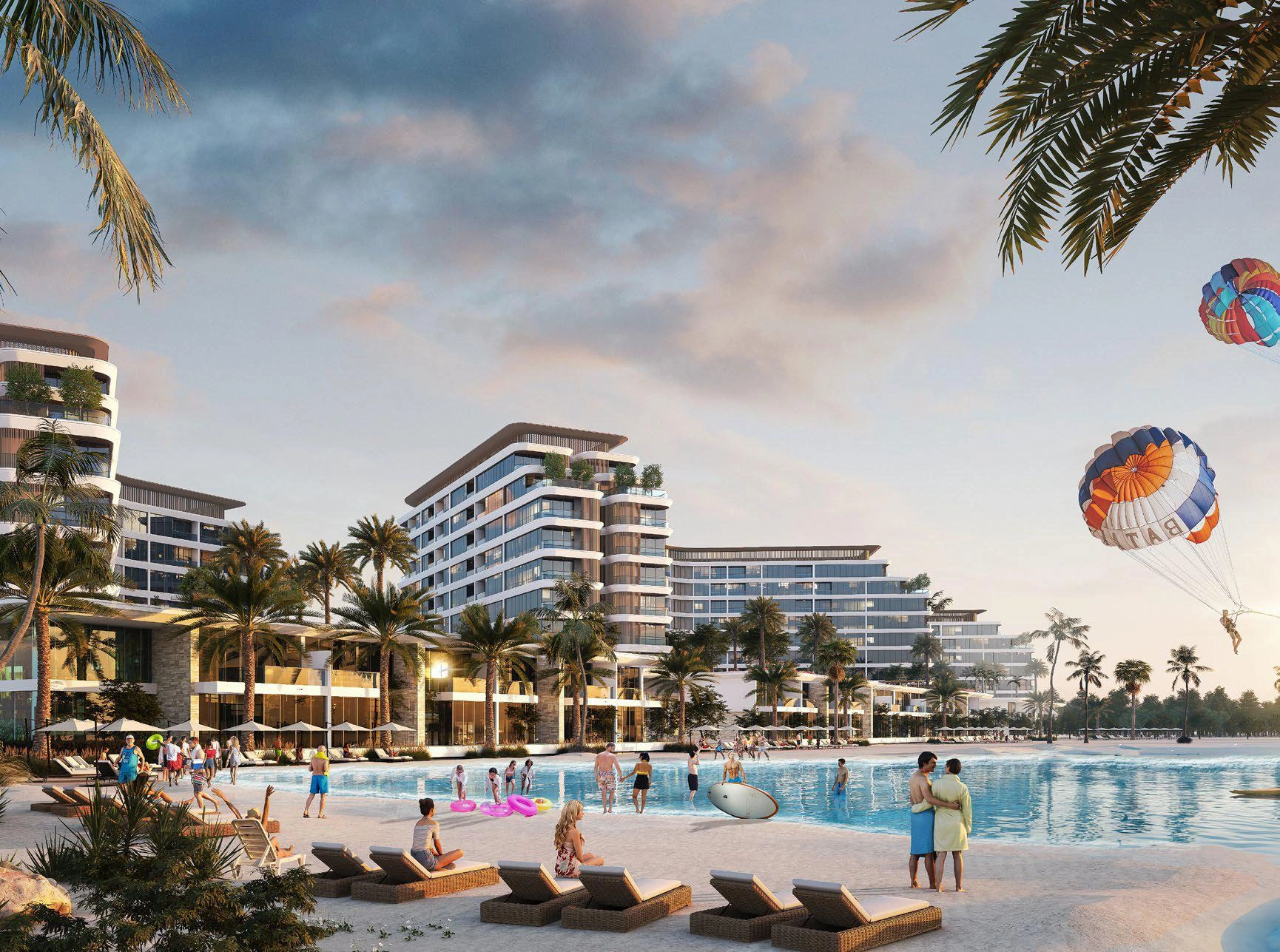 Delphine Beach Residences अपार्टमेंट, संयुक्त अरब अमीरात, उम्म-अल-कुवैन