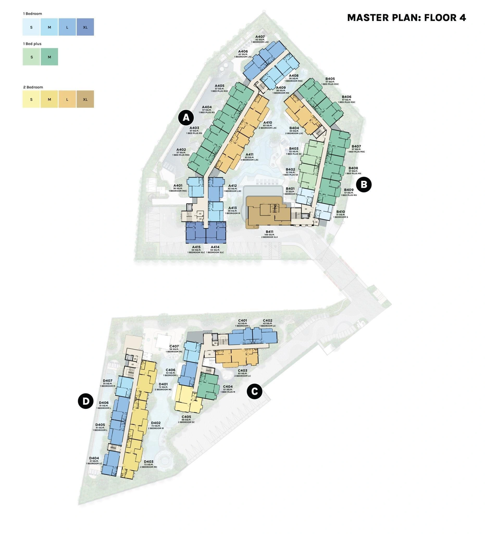 泰国普吉岛住宅小区内的公寓