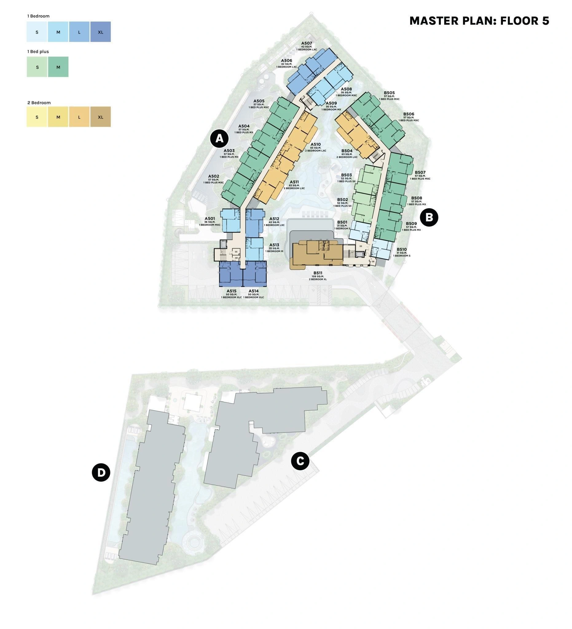 泰国普吉岛住宅小区内的公寓