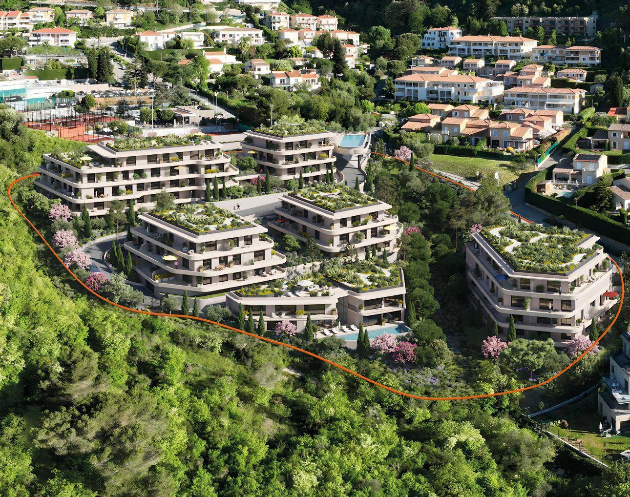 شقق في مجمع سكني في بروفانس-آلب-كوت دازور، فرنسا