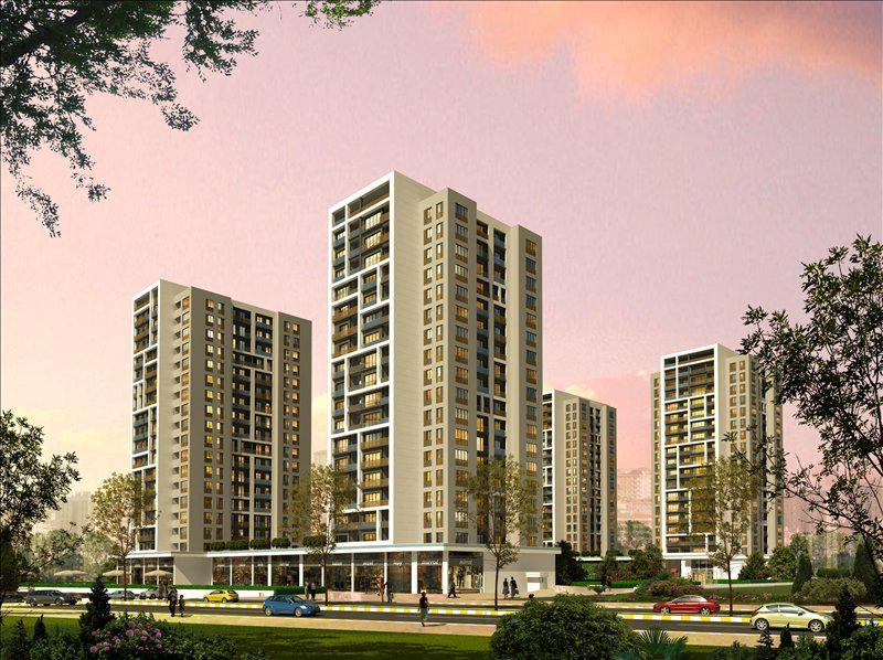 شقق في مجمع سكني حديث في إسطنبول، تركيا