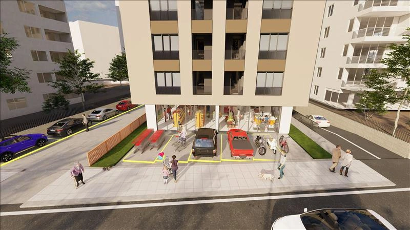 Apartments in a new residence near a metro station in Istanbul, Turkiye