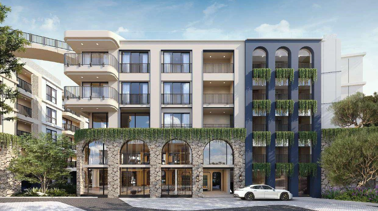 泰国普吉岛住宅小区内的公寓