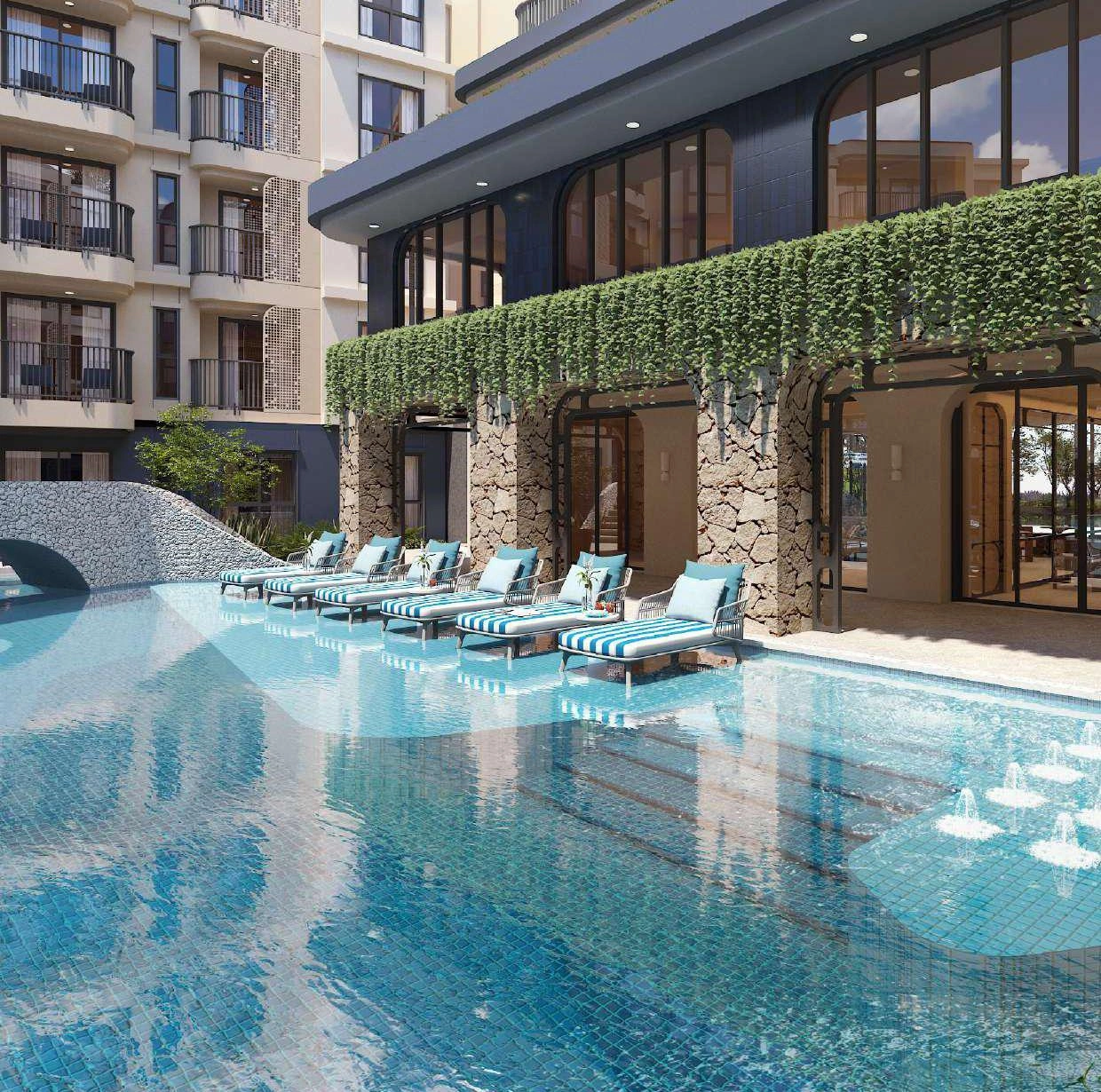 泰国普吉岛住宅小区内的公寓