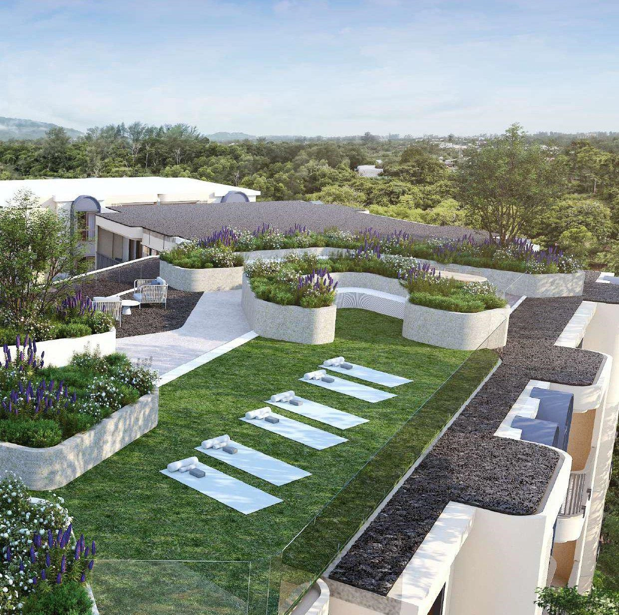 泰国普吉岛住宅小区内的公寓