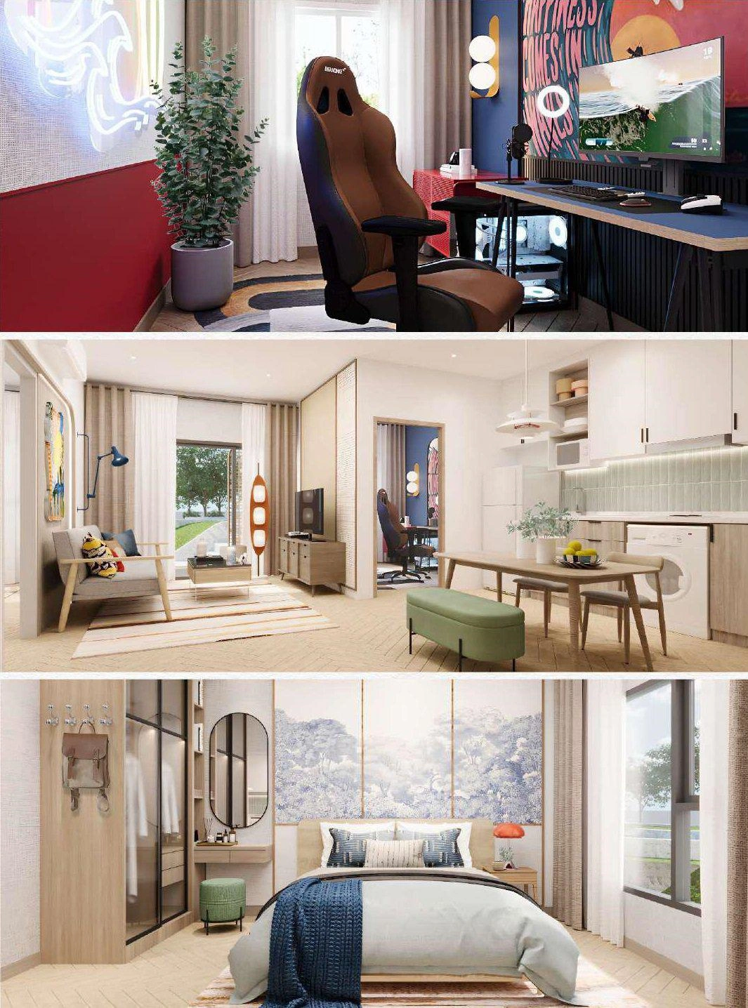 泰国普吉岛住宅小区内的公寓