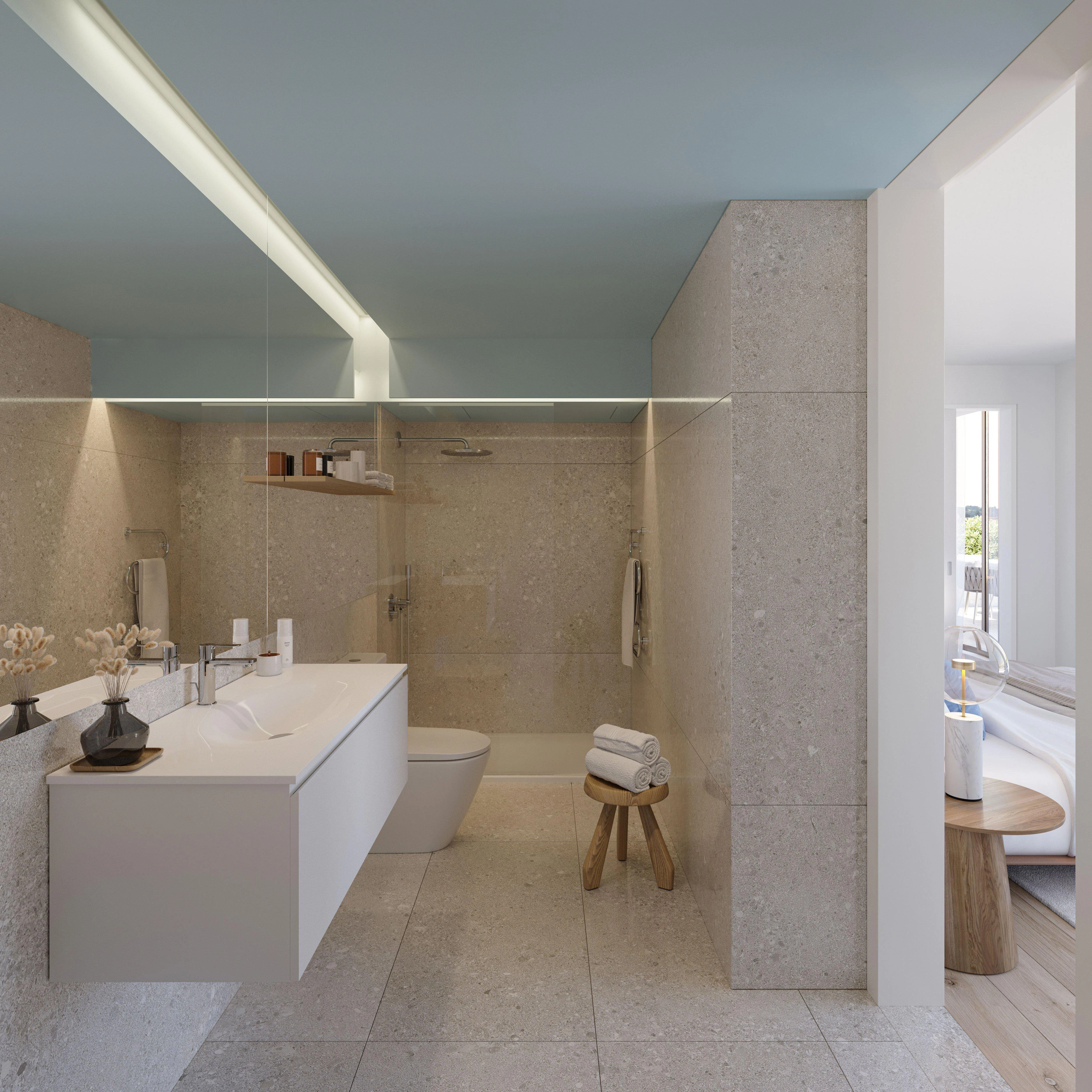 位于里斯本的现代住宅综合体公寓