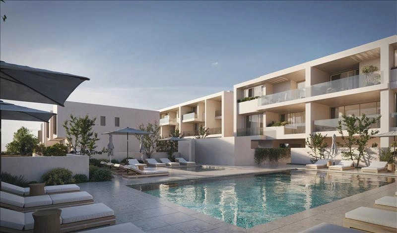Apartments in a residential complex in Paphos, Cyprus