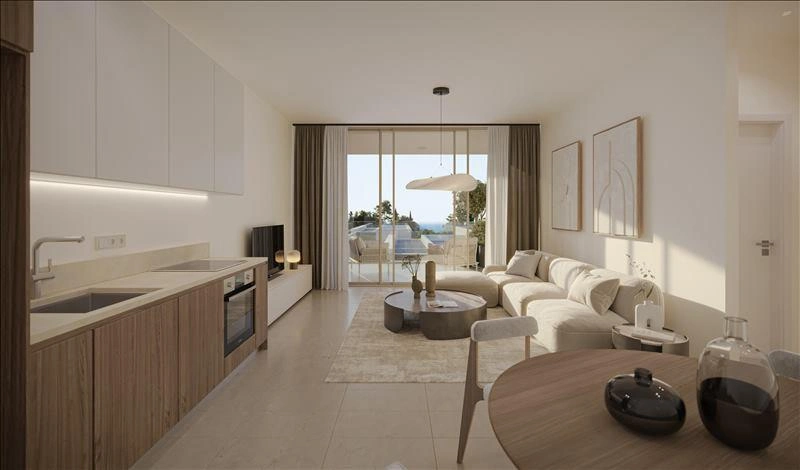 Apartments in a residential complex in Paphos, Cyprus