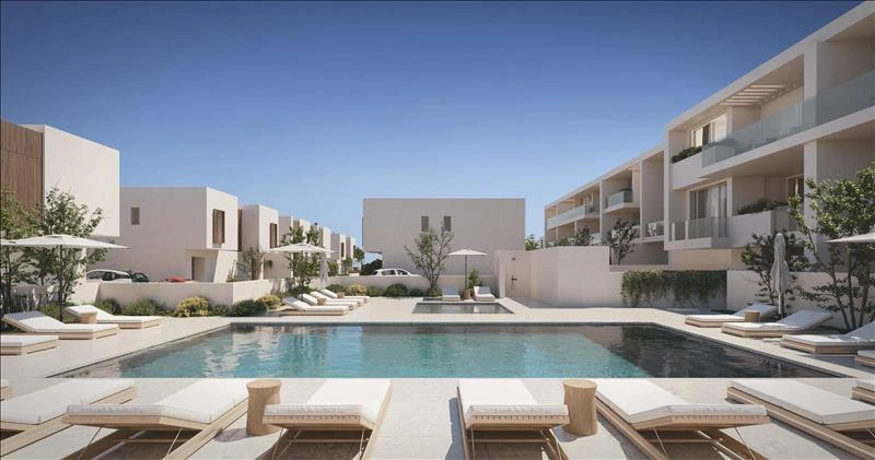 Apartments in a residential complex in Paphos, Cyprus