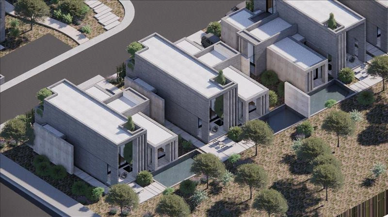 Villen in einer geschlossenen Anlage in Paphos, Zypern