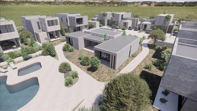 Villen in einer geschlossenen Anlage in Paphos, Zypern