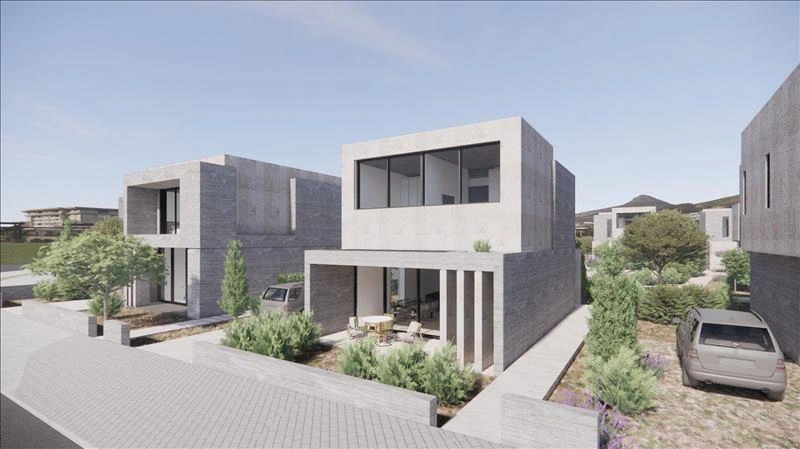 Villen in einer geschlossenen Anlage in Paphos, Zypern