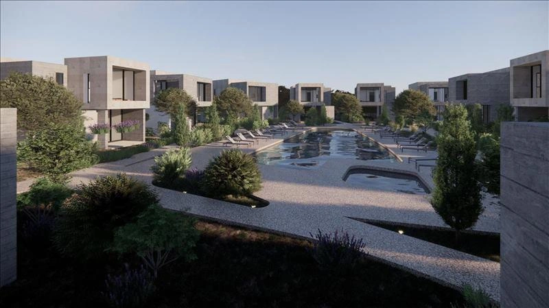 Villen in einer geschlossenen Anlage in Paphos, Zypern