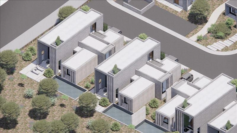 Villen in einer geschlossenen Anlage in Paphos, Zypern