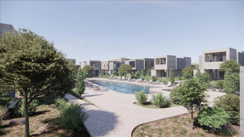 Villen in einer geschlossenen Anlage in Paphos, Zypern