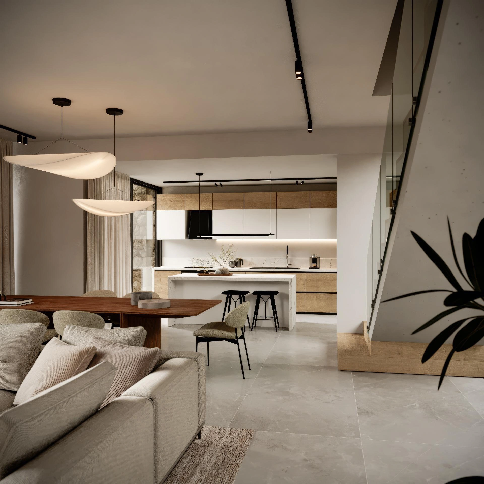 塞浦路斯帕福斯住宅区的别墅